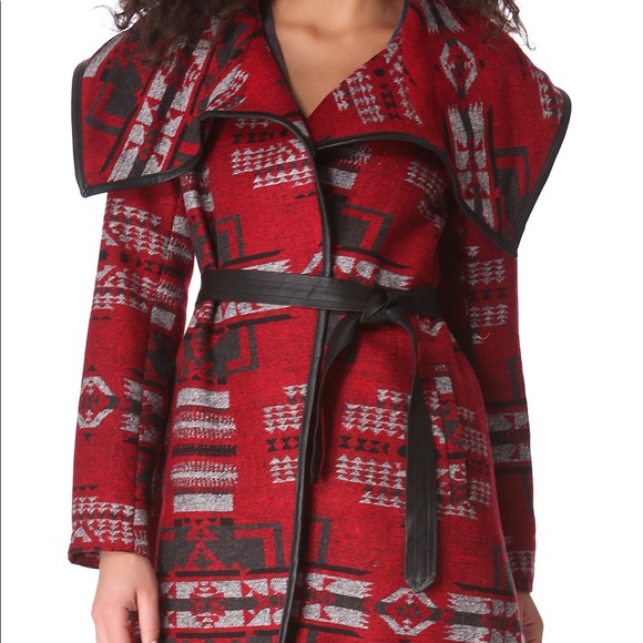 BB Dakota Vanderbilt Pattern Coat - Size XS - Picture 1 of 2